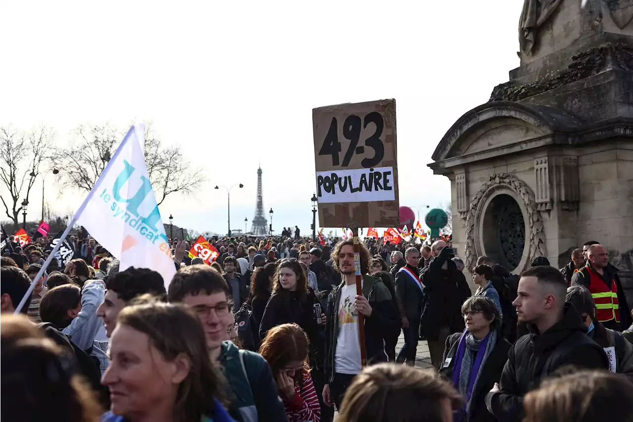 Réforme des retraites : des manifestations après le 49.3