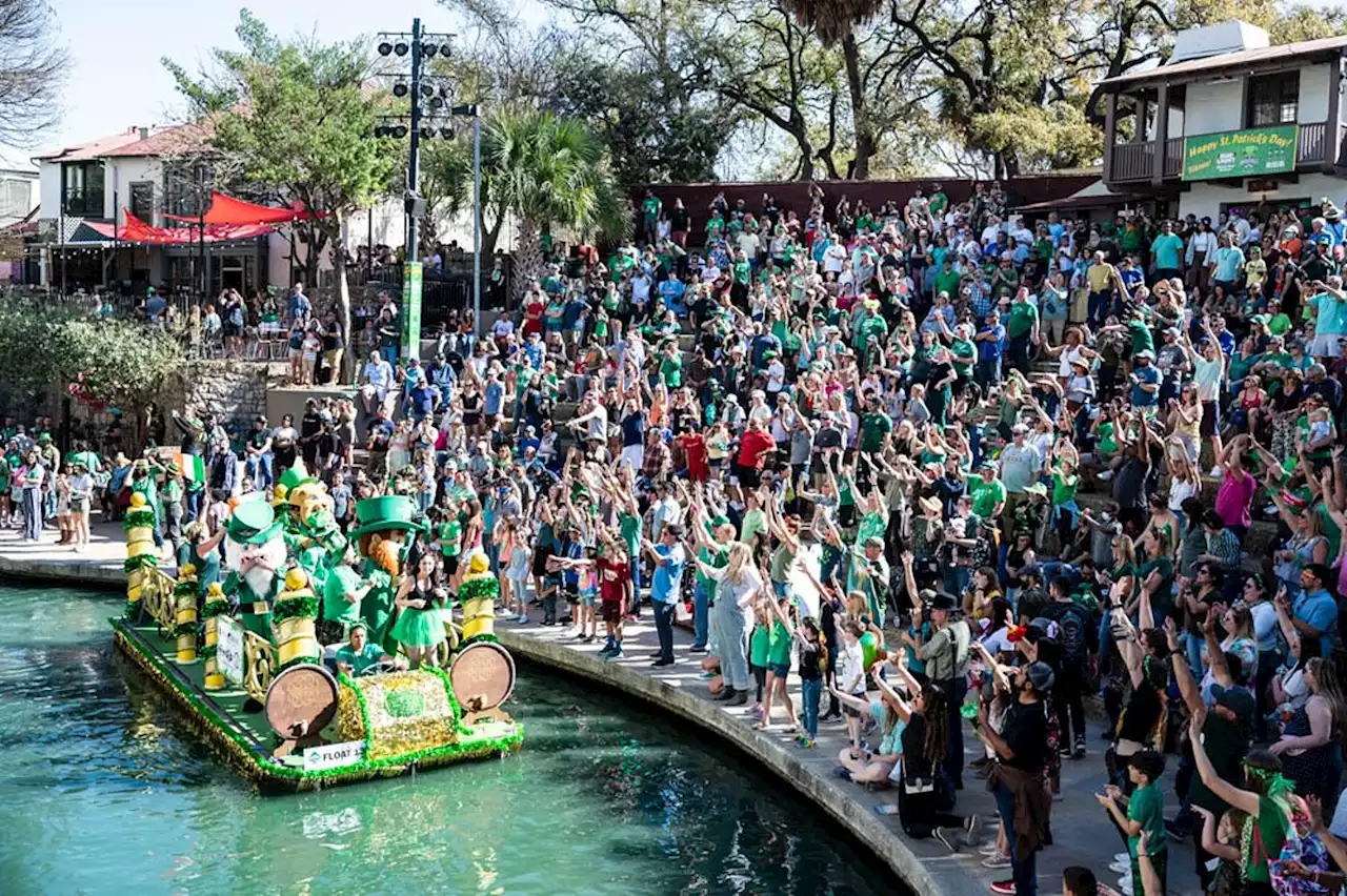 Bud Light St. Patrick's Festival and River Parade will turn San Antonio green this weekend