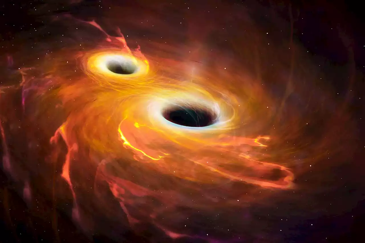 NASA Tracking Supermassive Black Holes on Collision Course