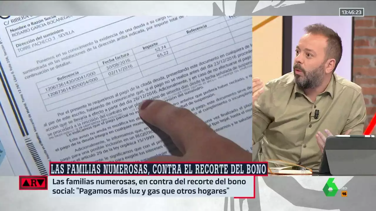 Antonio Maestre critica durante 'las ayudas destinadas a gente que tiene rentas altas'