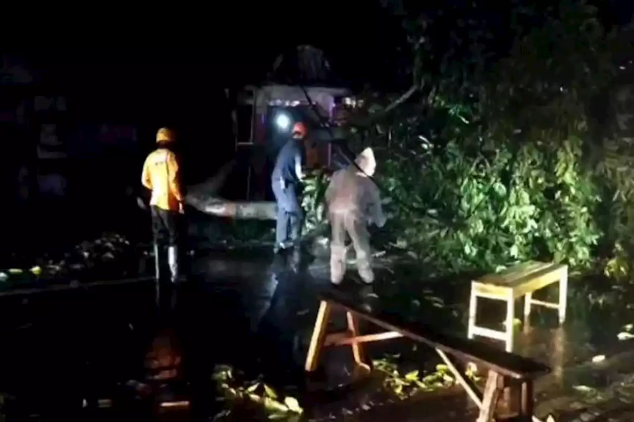 Angin Kencang Disertai Hujan Deras Terjang Madiun, Puluhan Rumah Rusak