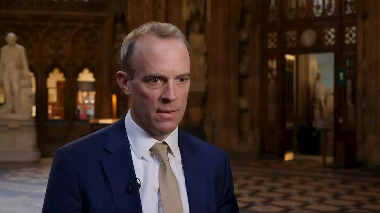 Dominic Raab says it would be 'improper' to discuss bullying investigation after 'coercive behaviour' claims