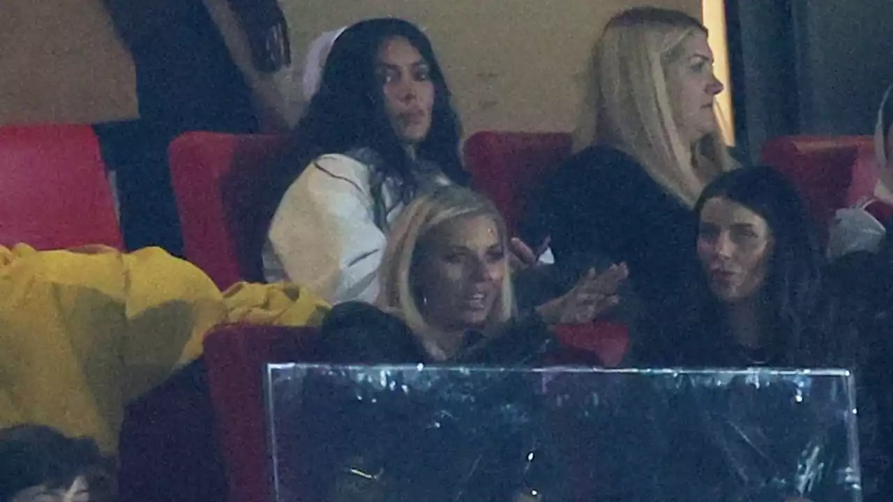 Kim Kardashian makes surprise London appearance at Arsenal football game