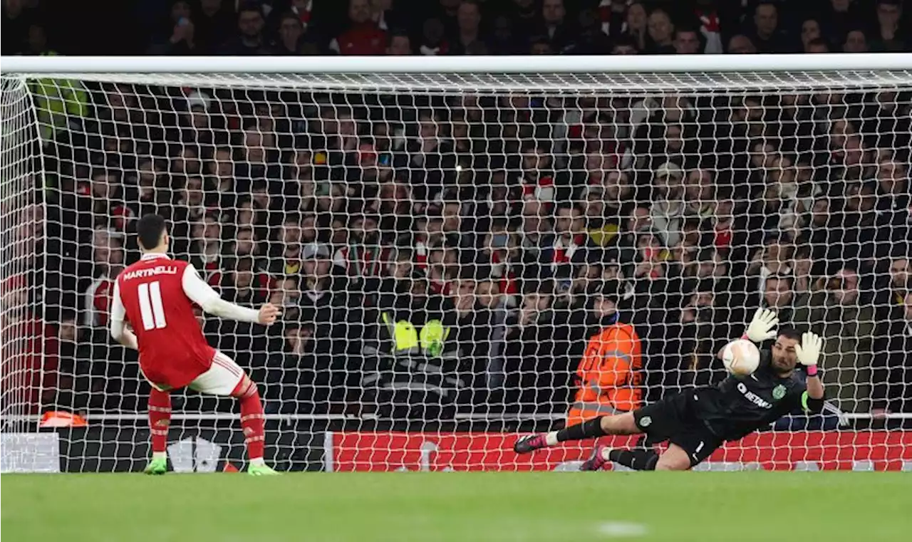 Soccer-Sporting stun Arsenal in shootout to make Europa League last eight