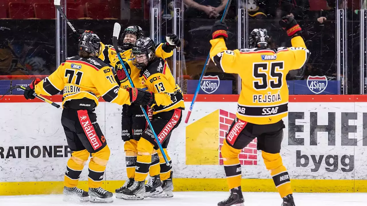 Ishockey: Luleå vann första SM-finalen efter kross i tredje perioden