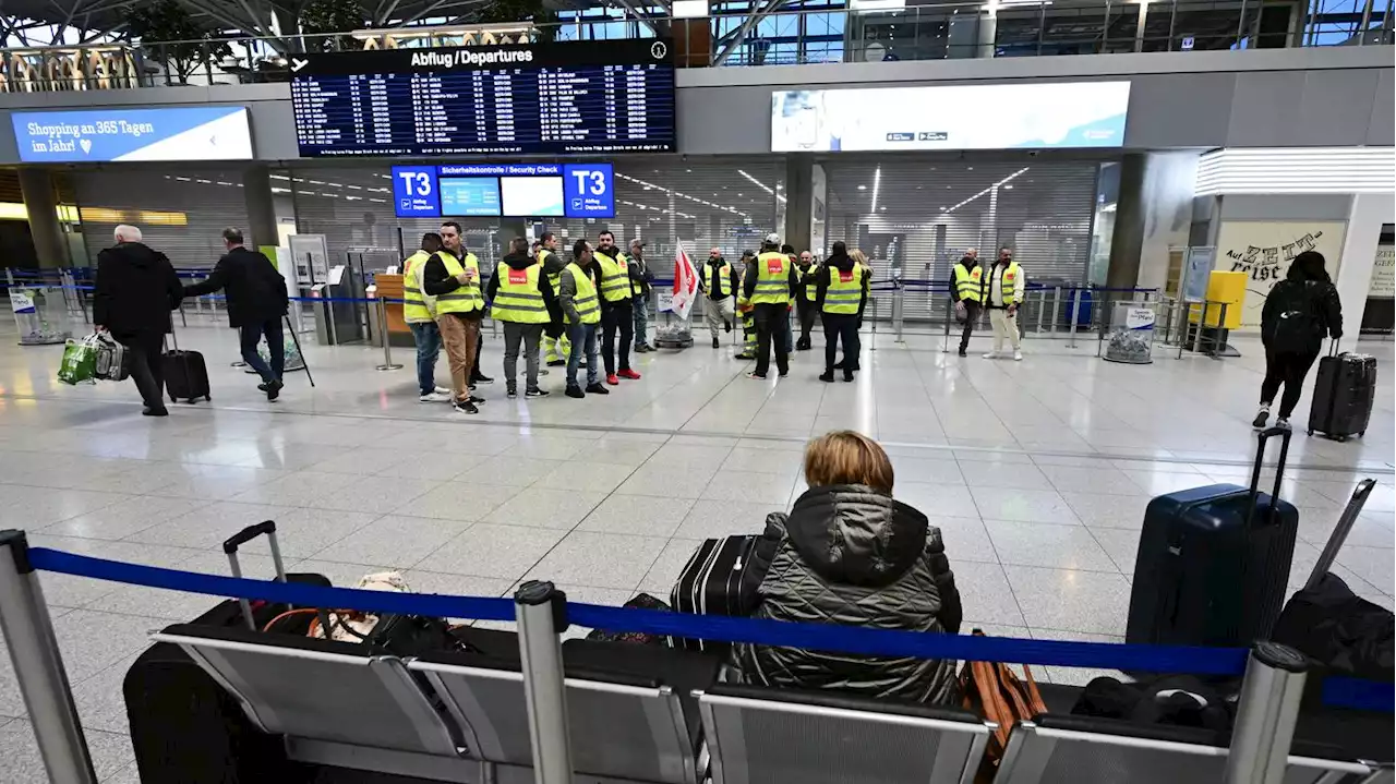 Vermiester Wochenendstart an vier Airports: Streiks lähmen erneut den deutschen Flugverkehr