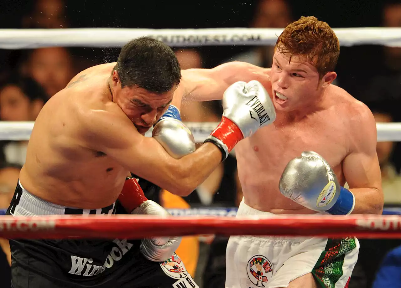 Canelo delivered two uppercuts and KO'd boxer 19 years older than him in stunning win