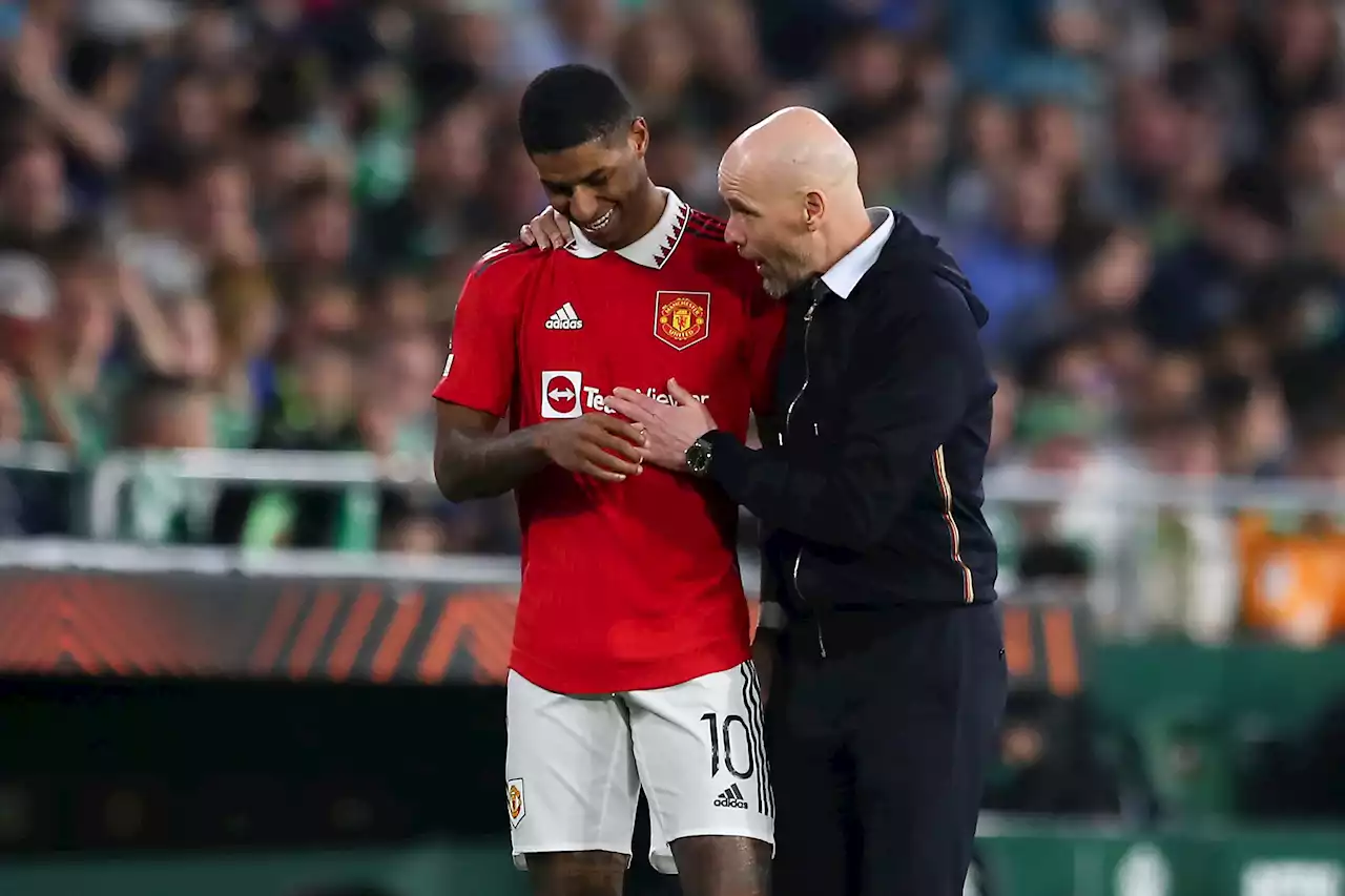 Fernandes pokes fun at Rashford as Ten Hag reveals secret to star's goals