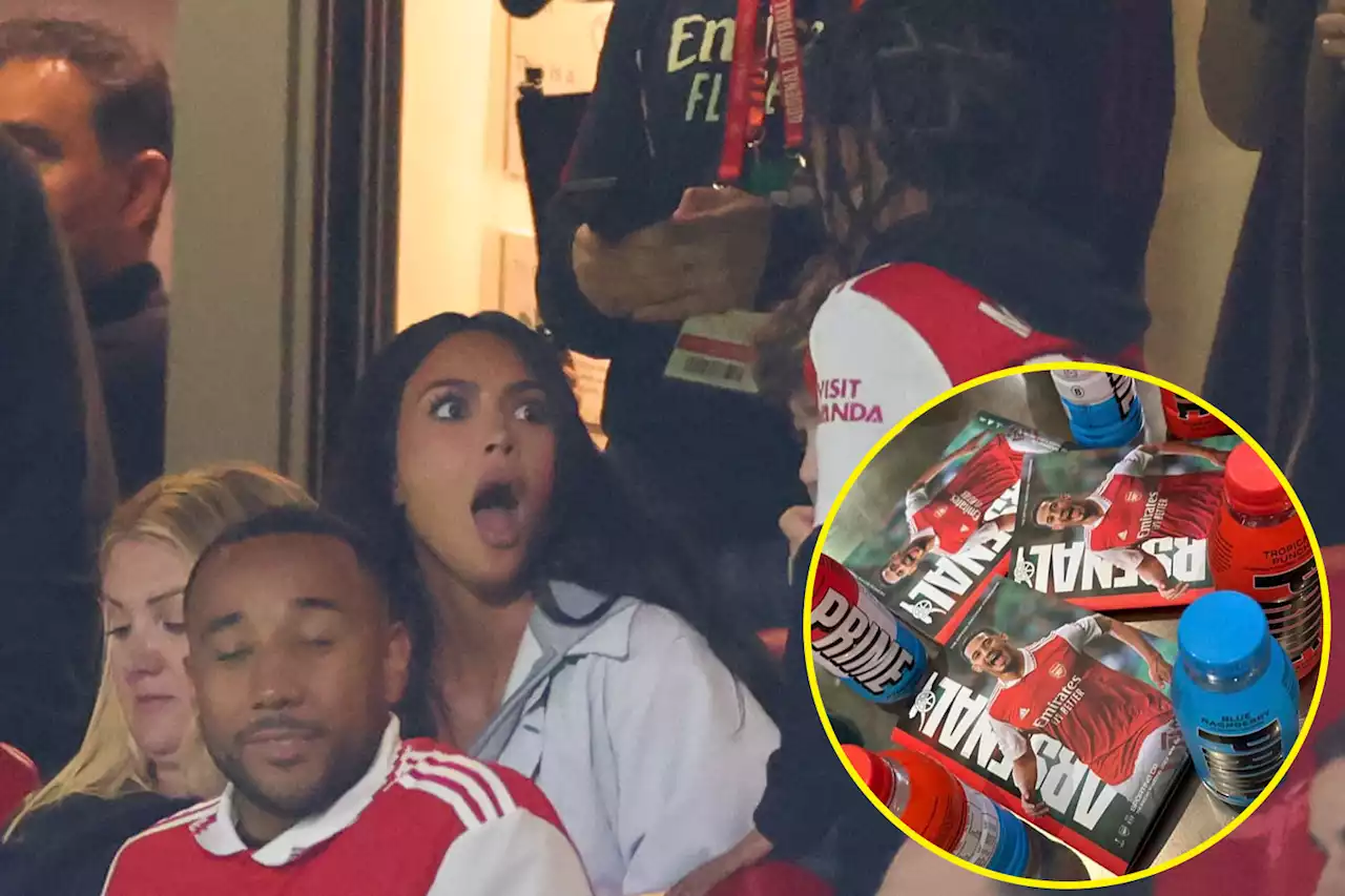 Kim Kardashian watches Arsenal lose, fans want her banned but Logan Paul claims a win