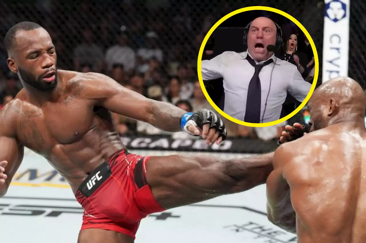 Leon Edwards left Joe Rogan stunned with KO after suggesting he'd 'given up' in fight