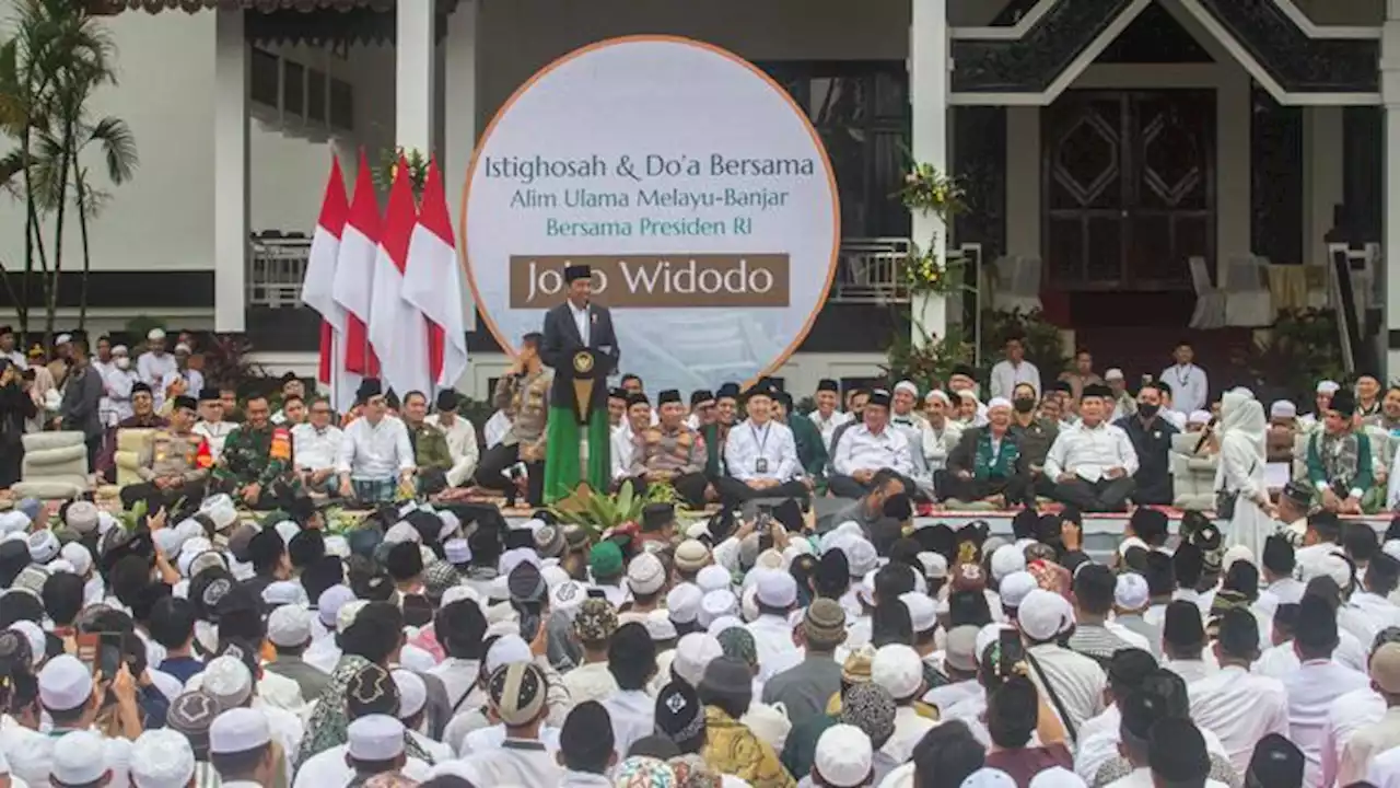 Jokowi Resmikan SPAM Banjarbakula Kalsel yang Habiskan Anggaran Rp 787 Miliar