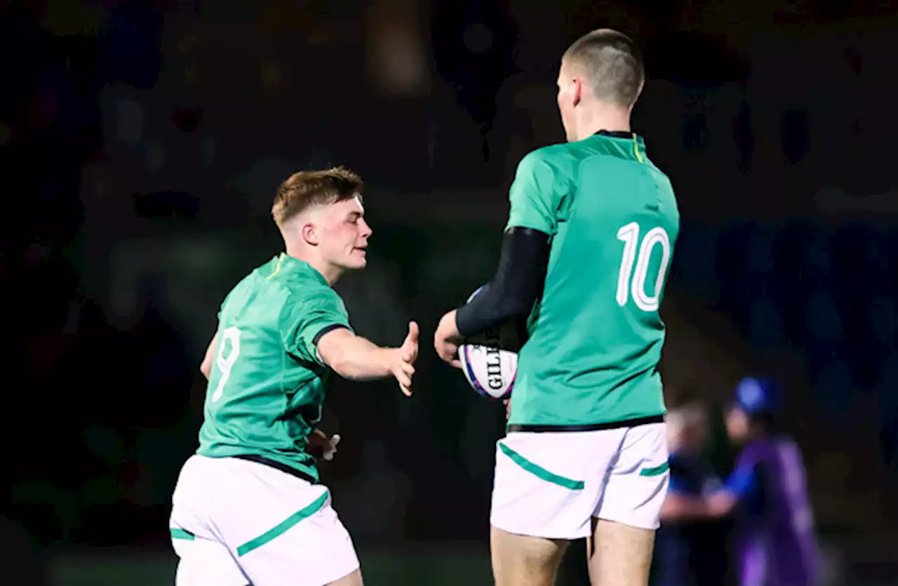 Ireland unveil starting team to face England in Sunday's U20 decider