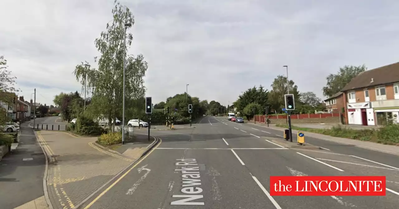 North Hykeham road blocked after motorcycle accident