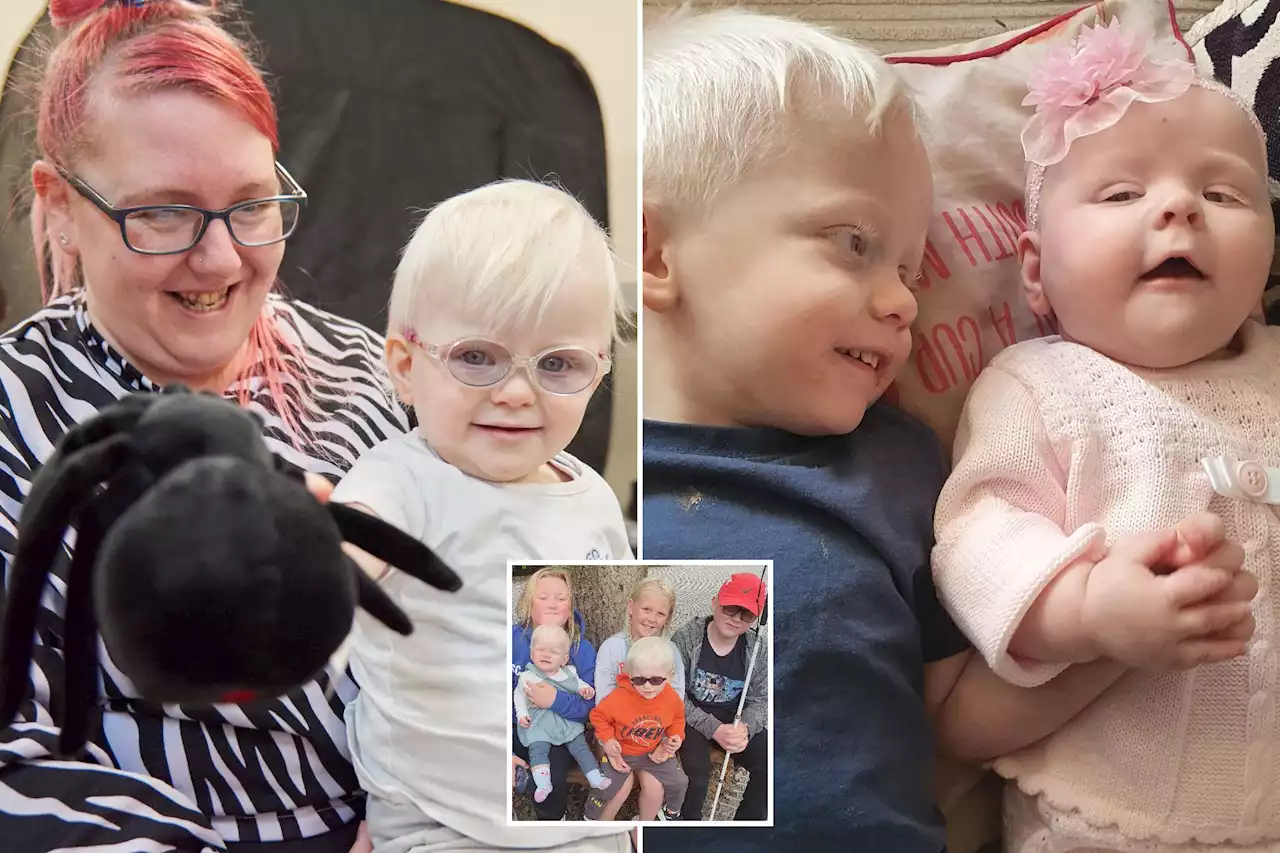 Mum begs people to stop ‘nasty’ remarks about her children with rare condition