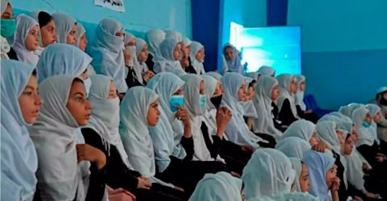 Afghan top diplomat says girls to return to schools once internal issues solved