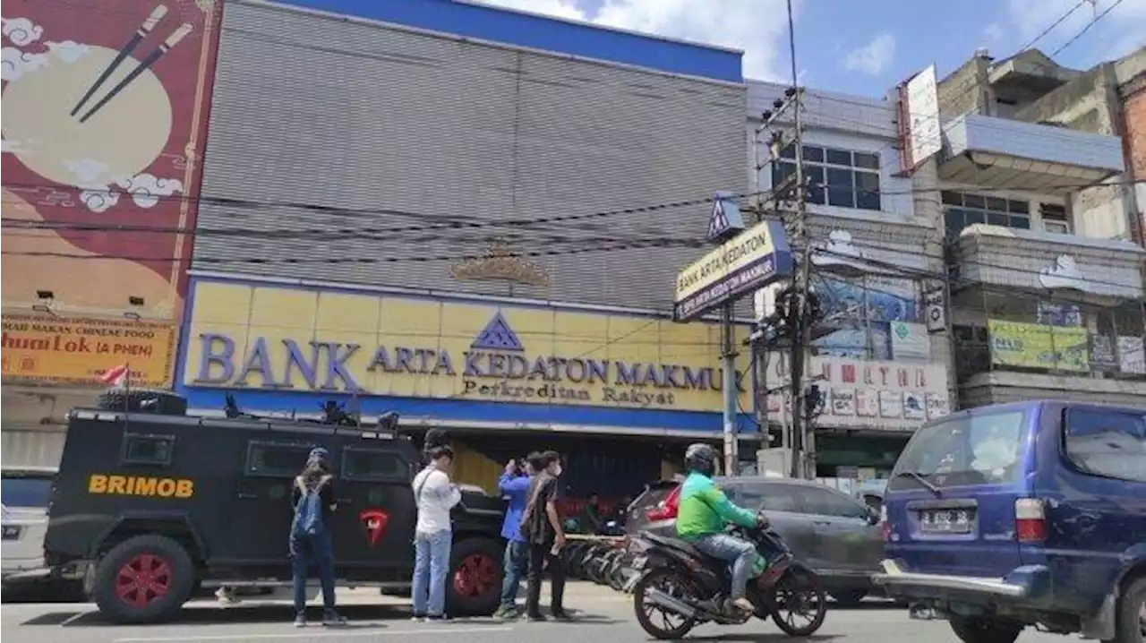 Perampokan Bank di Lampung Berhasil Digagalkan Satpam, Pelaku Beraksi Sendirian - Tribunnews.com