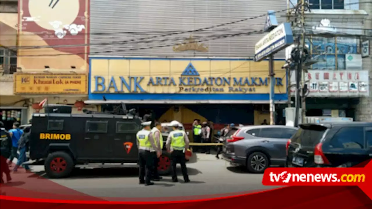 Bank Di Bandar Lampung Dirampok, Tiga Orang Tertembak