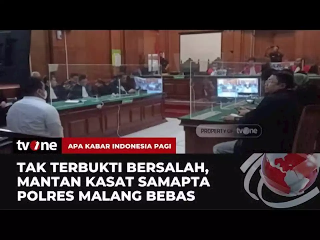 Tak Terbukti Bersalah, Mantan Kasat Samapta Polres Malang Bebas - tvOne