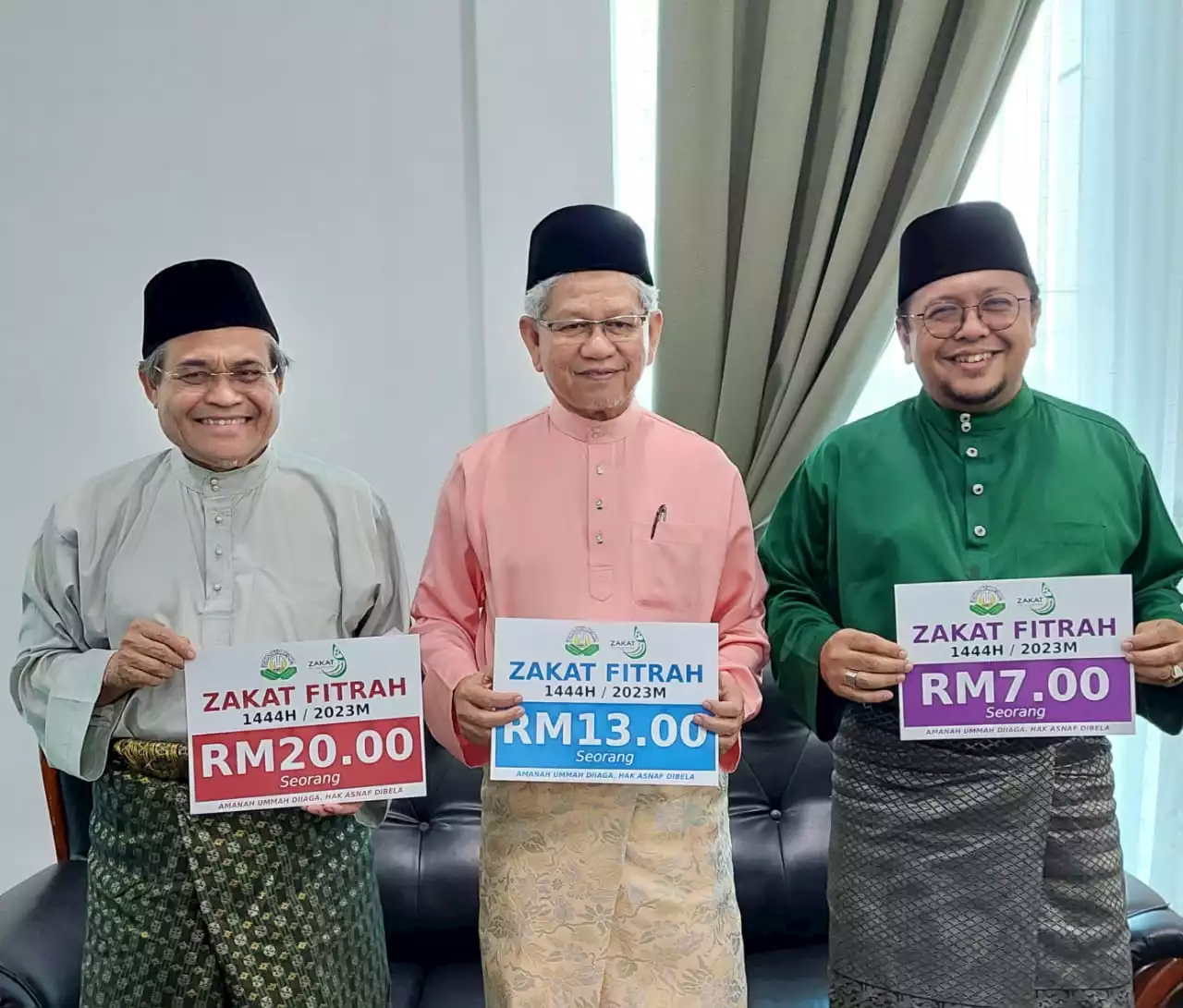 Kadar zakat fitrah di Pulau Pinang kekal