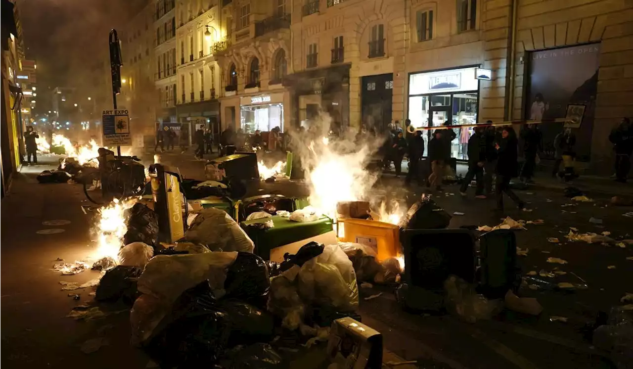 Protests erupt in France over Macron’s retirement age push