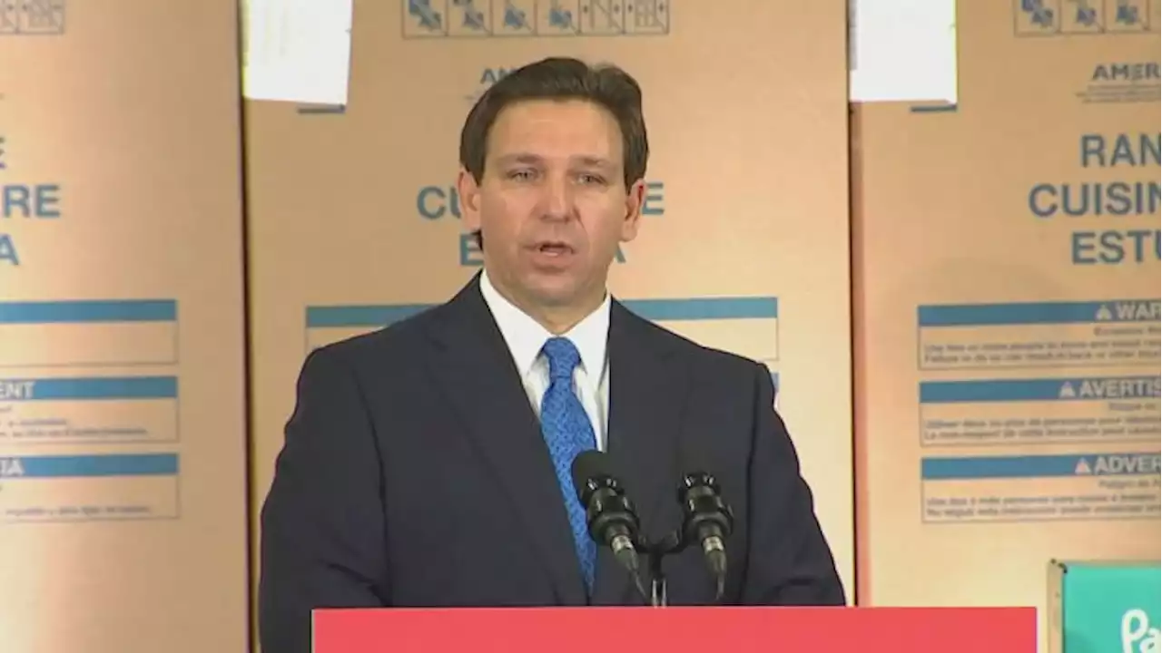 Gov. DeSantis visits Fort Myers with state emergency management director