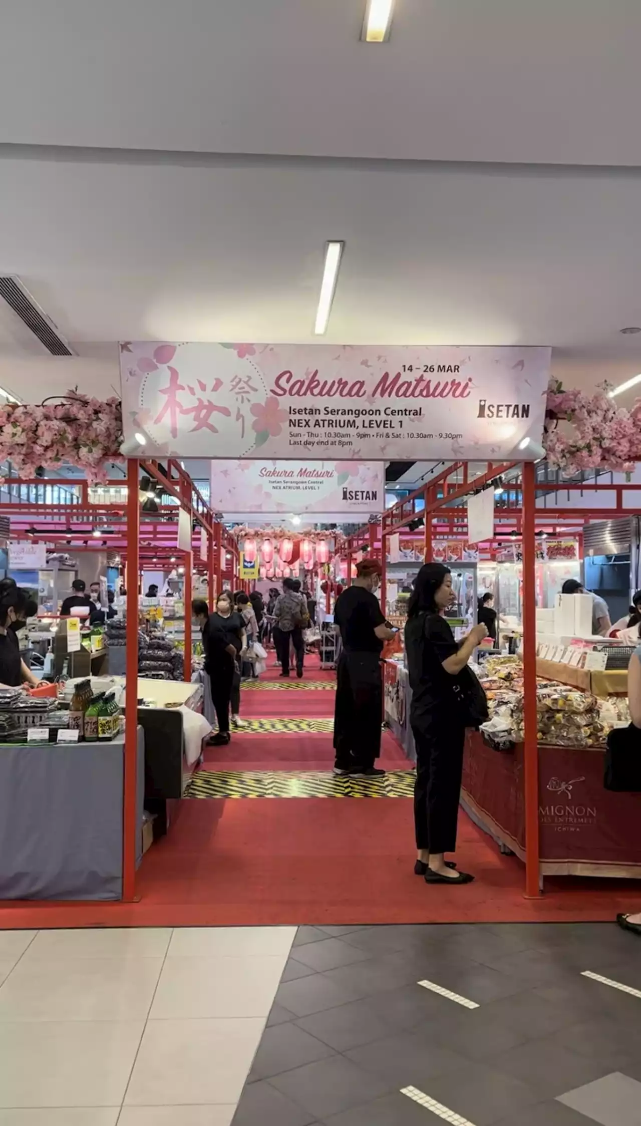 ISETAN Sakura Matsuri brings Japanese food to Singapore’s NEX, open till 26 Mar 2023