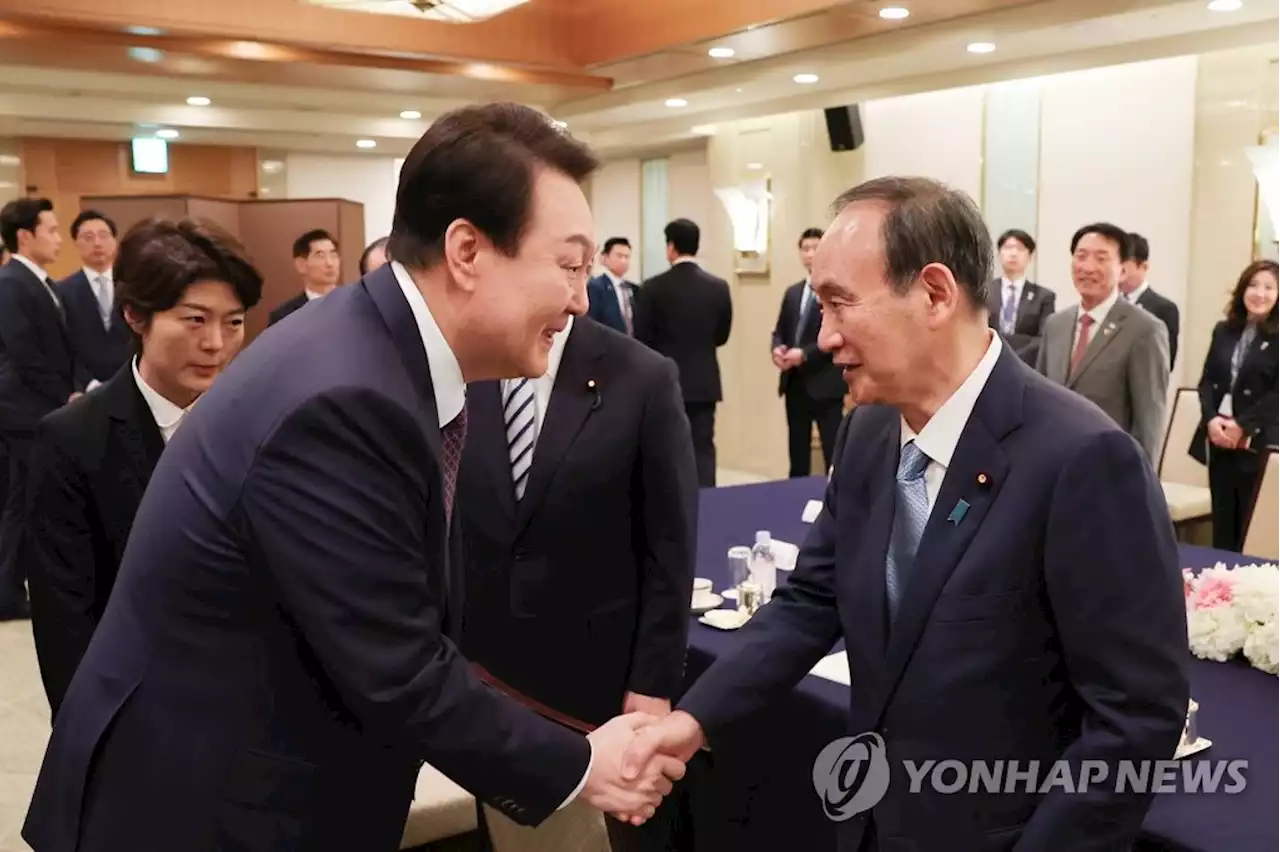 [한일 정상회담] '일한의원연맹, 尹에 오염수 방류 이해 구해' | 연합뉴스