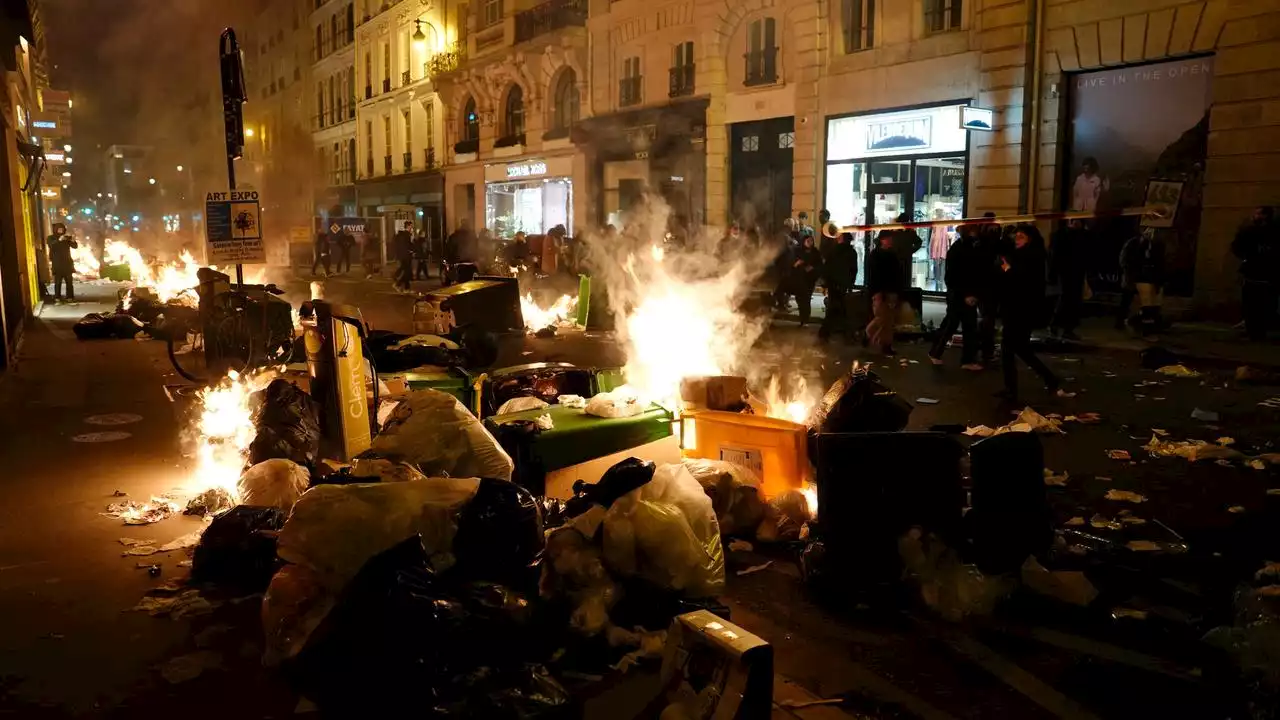 Ausschreitungen in Frankreich wegen Rentenreform