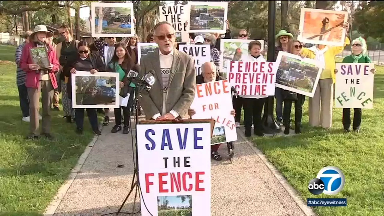 Echo Park neighbors concerned about plan to take down fence around park