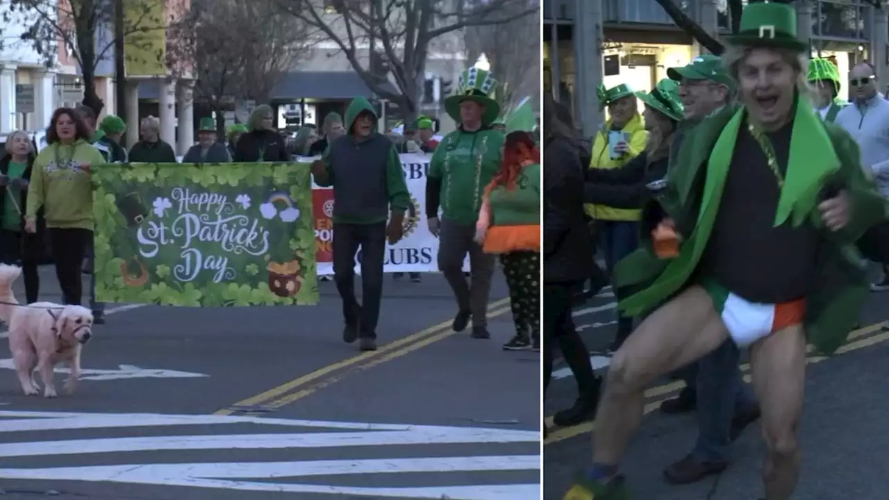 Healdsburg kicks off St. Paddy's Day with 'longest, shortest parade in America' before sunrise