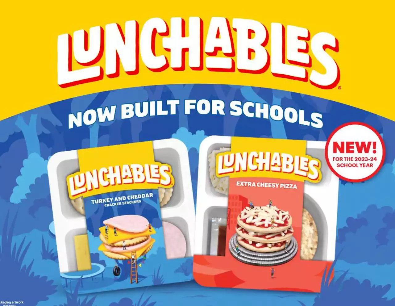 Lunchables offered as part of K-12 school lunches next year