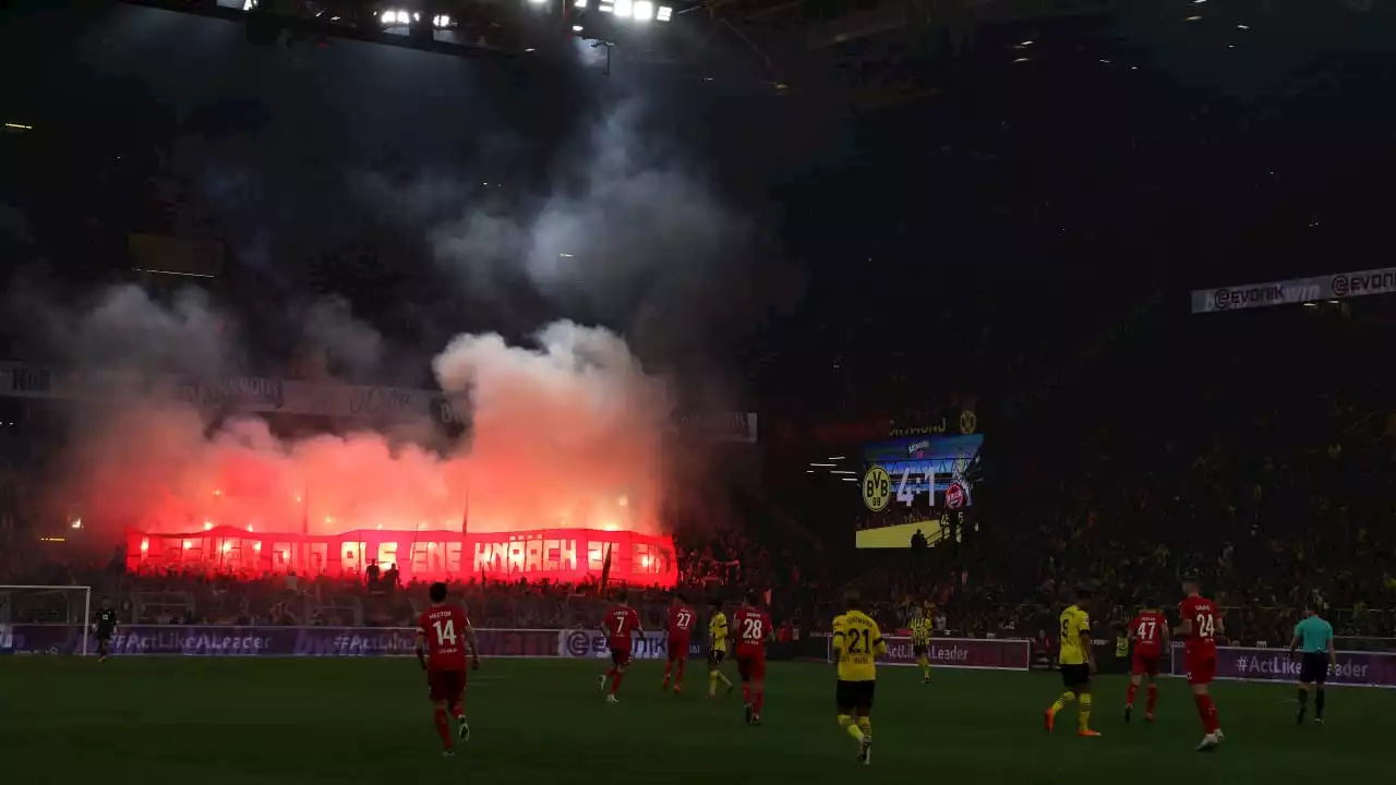 BVB – Köln 6:1! Pyro-Vorfall! Sky-Kameramann verletzt im Krankenhaus