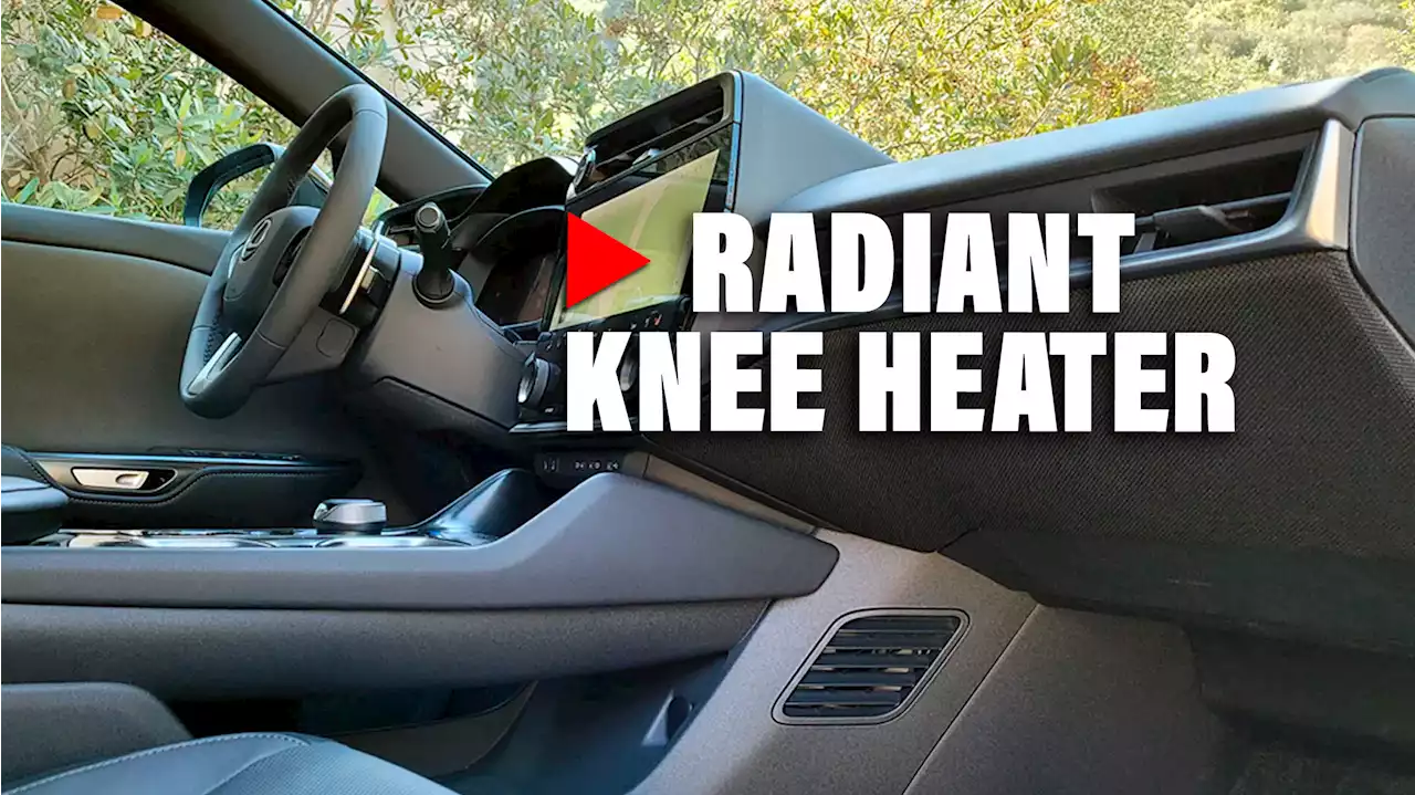 The Lexus RZ 450e's Radiant Knee Heater Is Cooler Than The Name Suggests | Carscoops