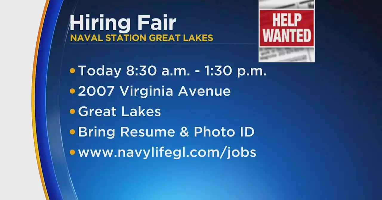 Naval Station Great Lakes hiring fair happening today