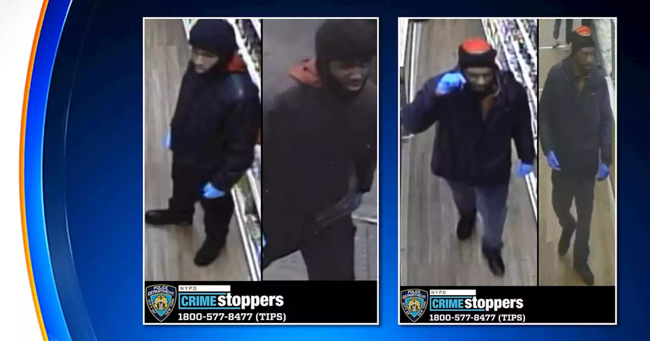 Suspects sought in 2 robberies at Rite Aid stores in Queens, Brooklyn