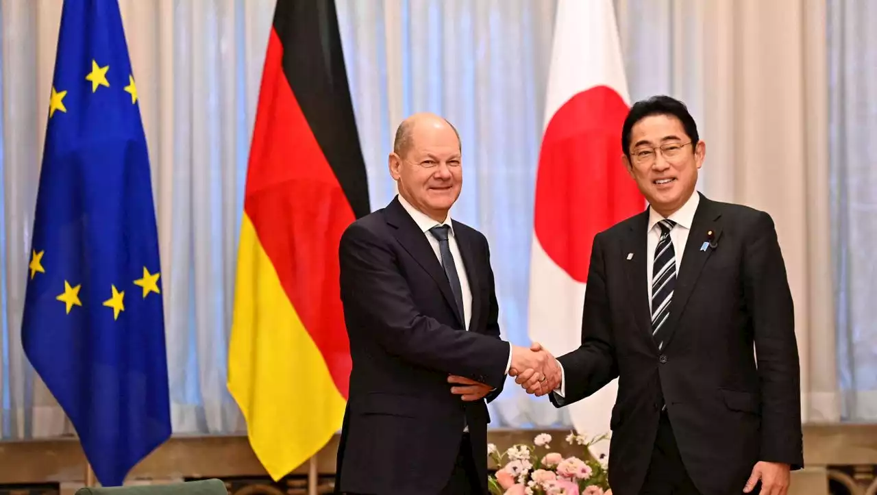 Olaf Scholz in Japan: »Bekenntnis zur Freiheit der Meere«