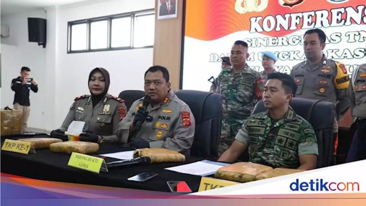 Aparat Gabungan Gagalkan Peredaran 6,5 Kg Ganja di Kabupaten Bogor