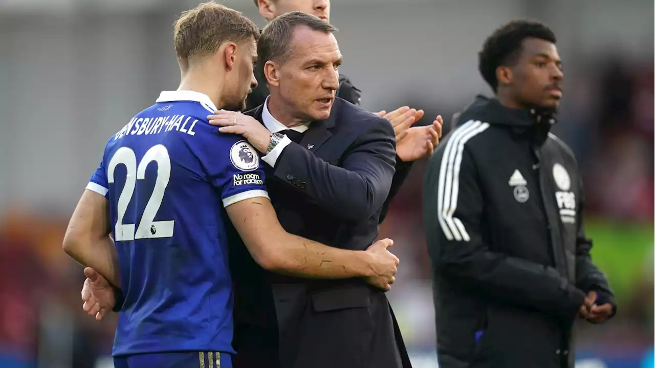 Rodgers reveals why he dropped Leicester keeper as Foxes arrest rotten run - Football365