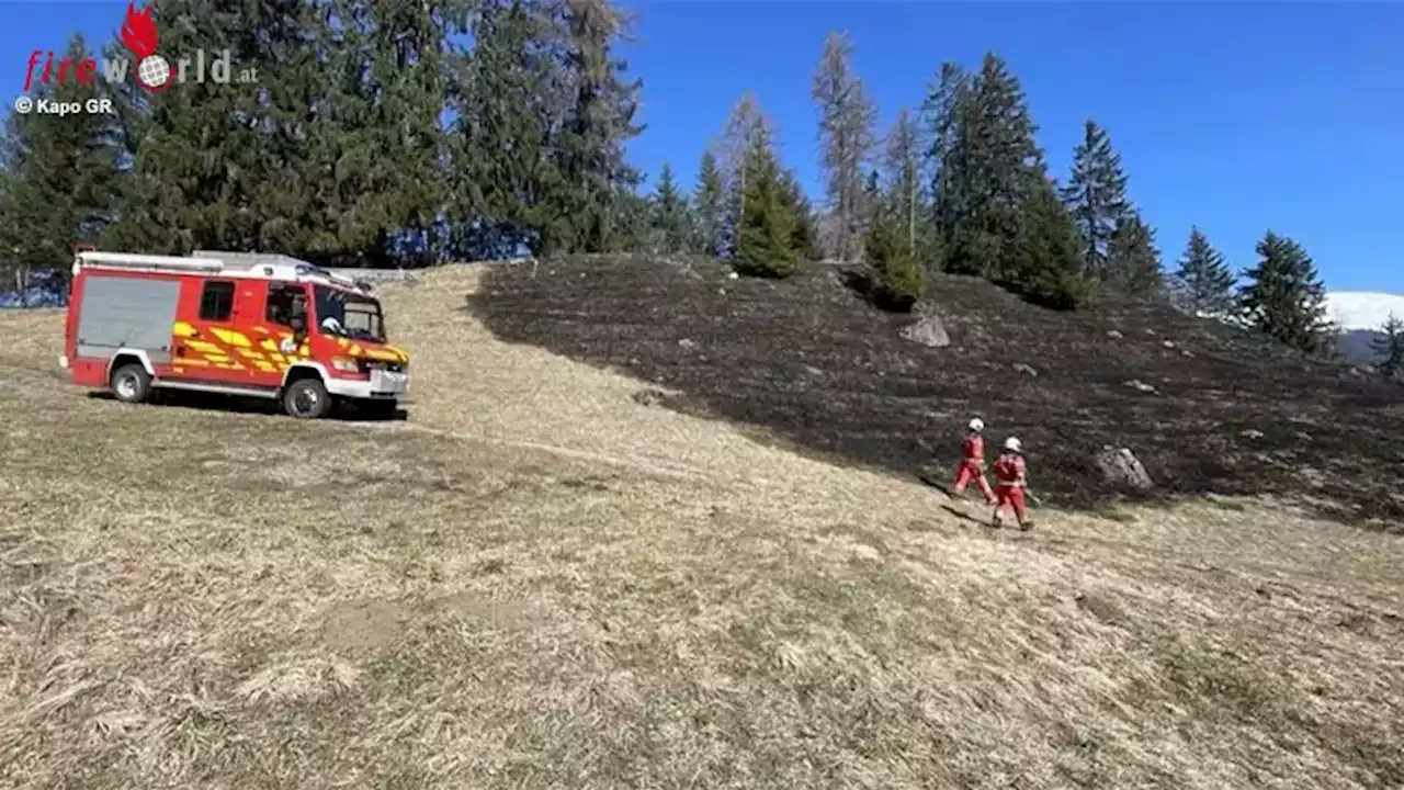 Schweiz: Feuerwehr verhindert Ausbreitung von Waldbrand in Arosa