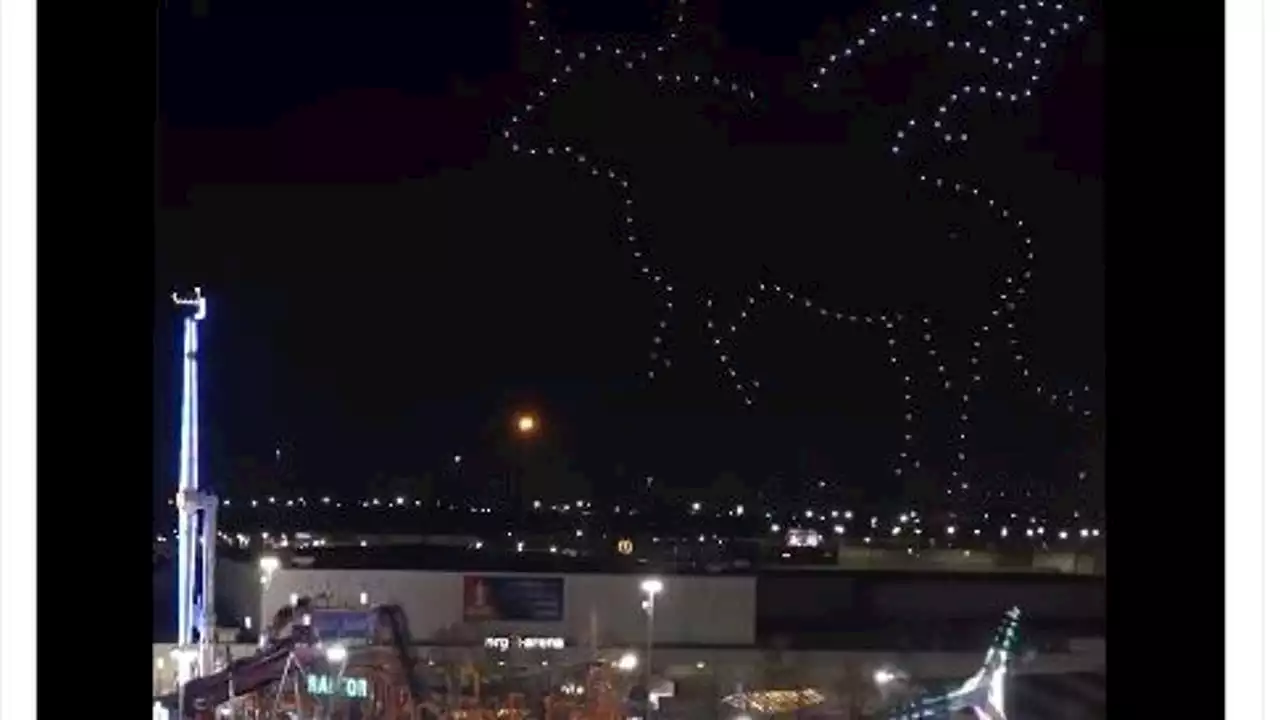 Drone show to return Houston Livestock Show and Rodeo for a third time this weekend