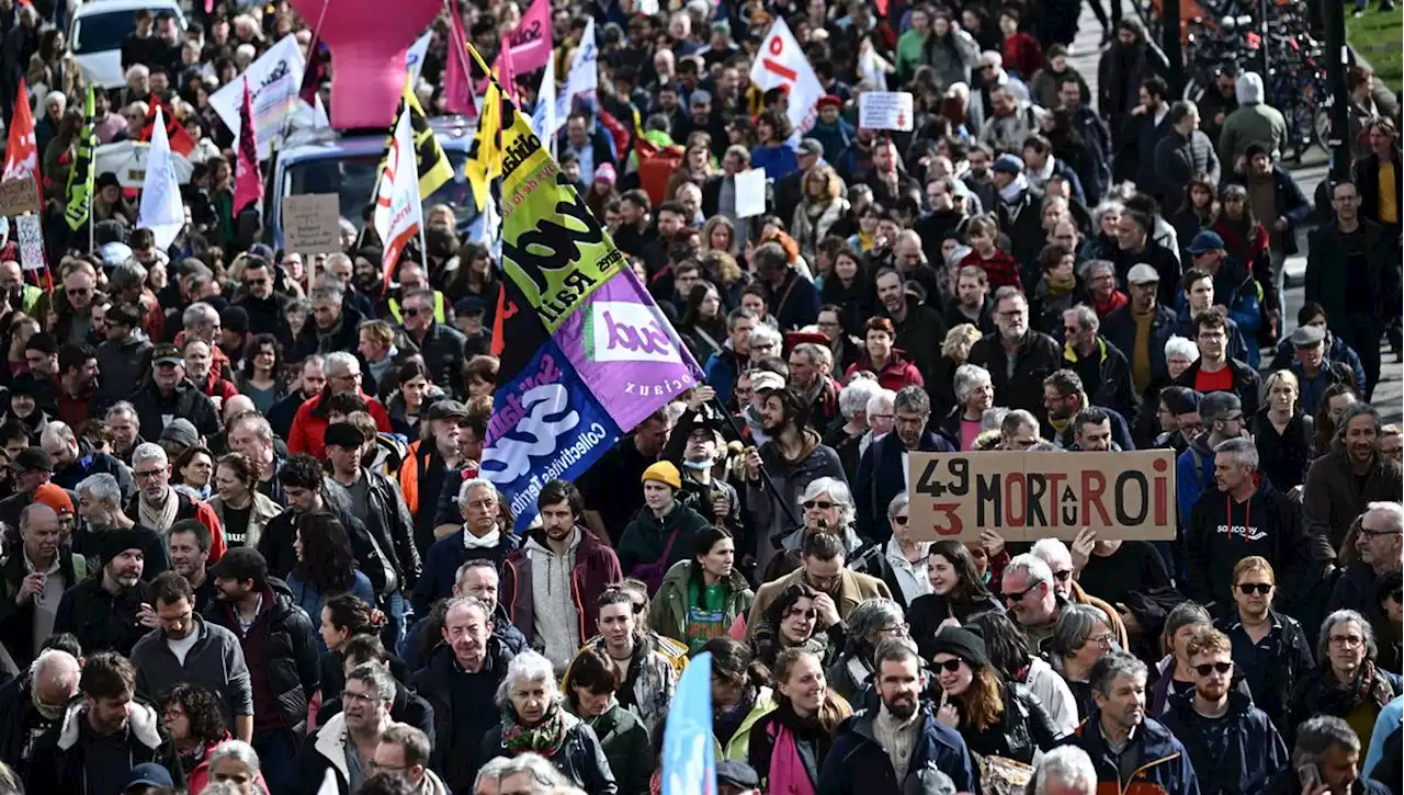 Marseille, Le Havre, Guéret...Un samedi de manifestations 'de proximité' contre la réforme des retraites