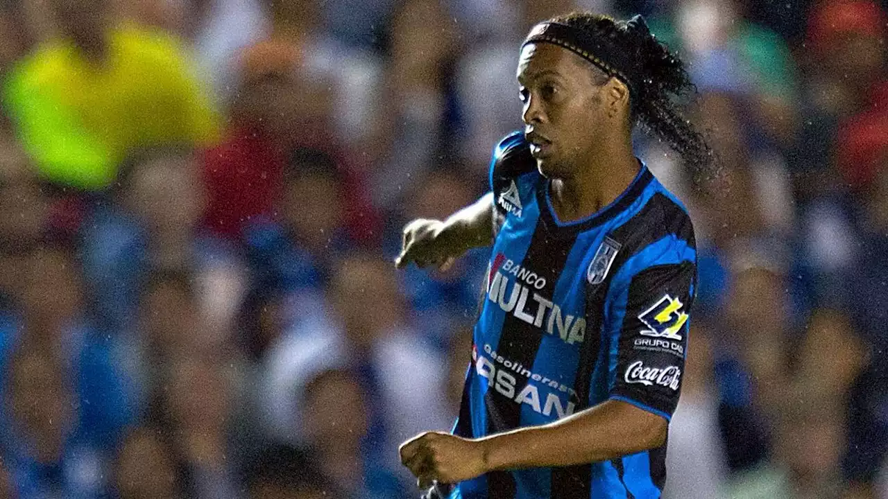 Ronaldinho llega a Querétaro el sábado