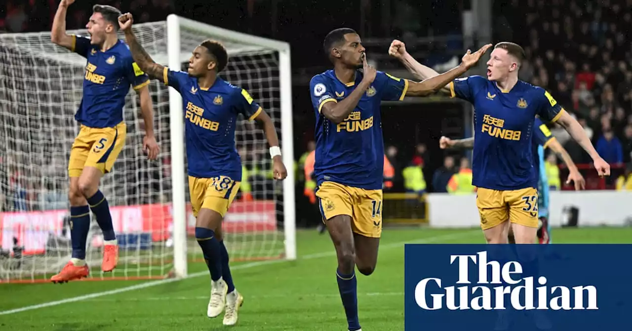 Isak’s late penalty secures Newcastle’s comeback win over Nottingham Forest