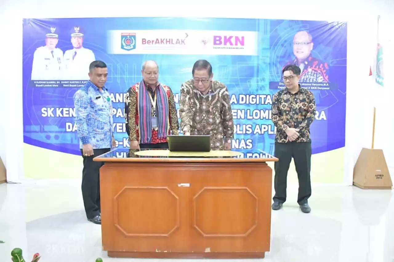 Kenaikan Pangkat ASN KLU, Bupati Djohan Dorong ASN Optimalkan Kinerja