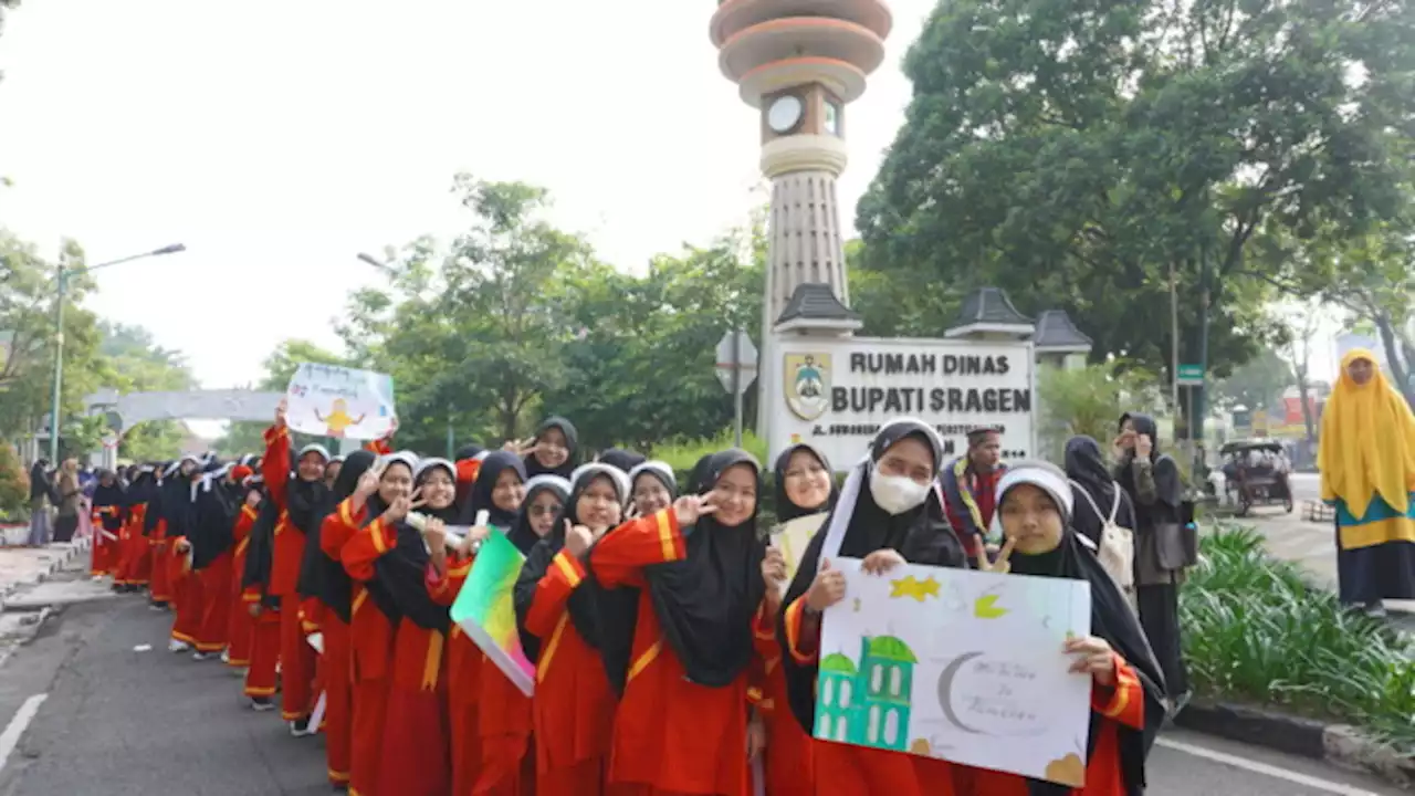 Ponpes Darul Ihsan Muhammadiyah Sragen Terjunkan Santri Mengajar TPQ