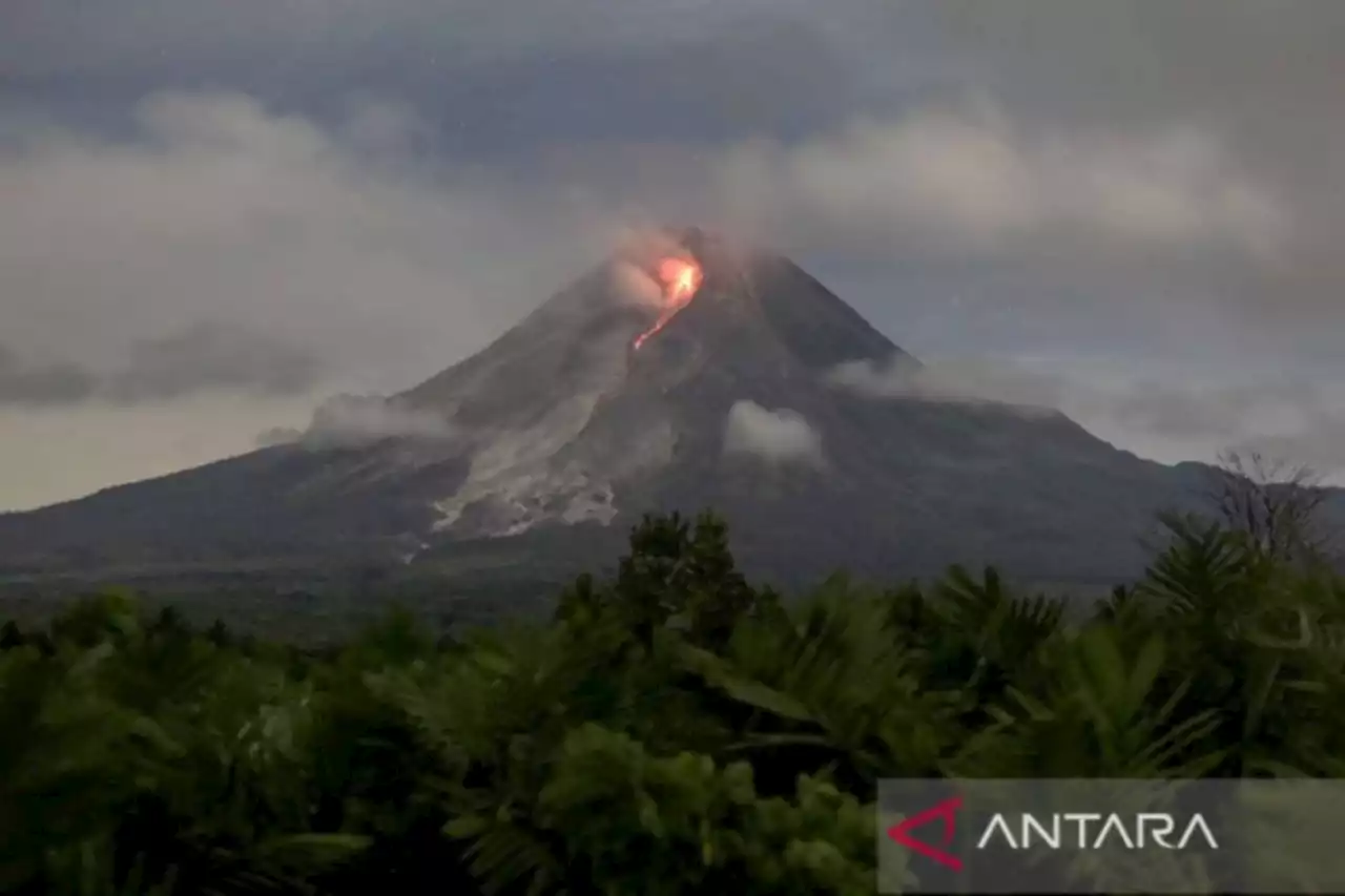 Pagi-Pagi Gunung Merapi Meluncurkan Guguran Lava Pijar 17 Kali