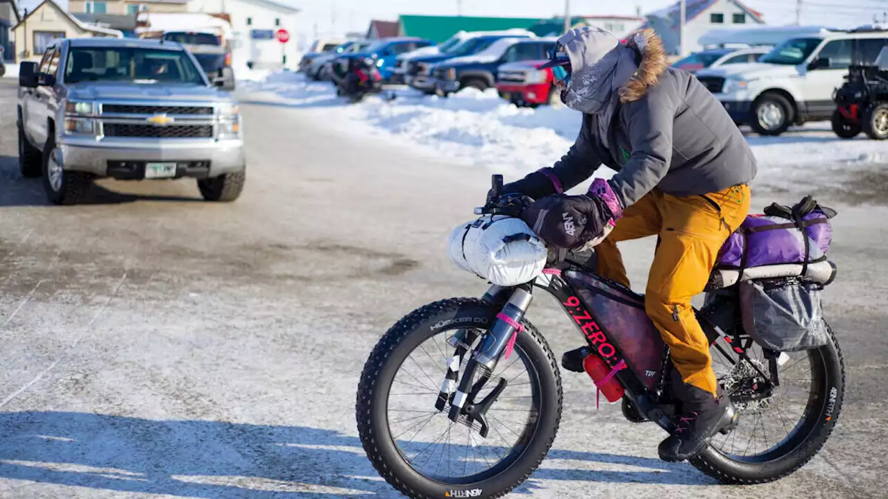 Anchorage cyclist wins 2023 Iditarod Trail Invitational