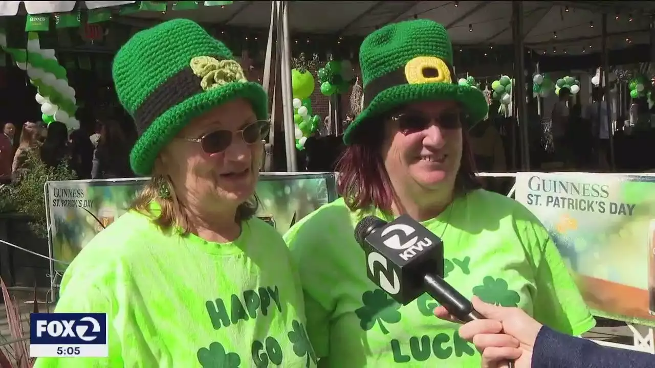 Crowds gather for St. Patrick's Day celebration in San Jose