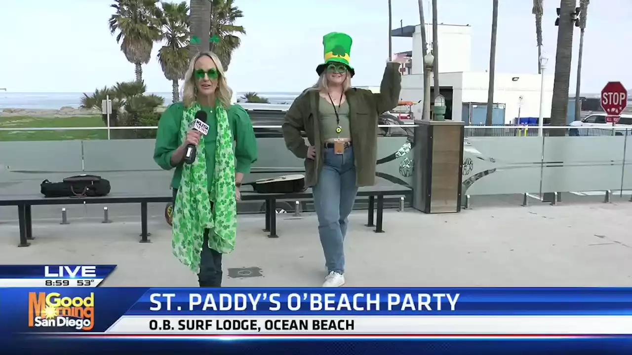 7,500 San Diegans expected to attend St. Patty's O'Beach Party -