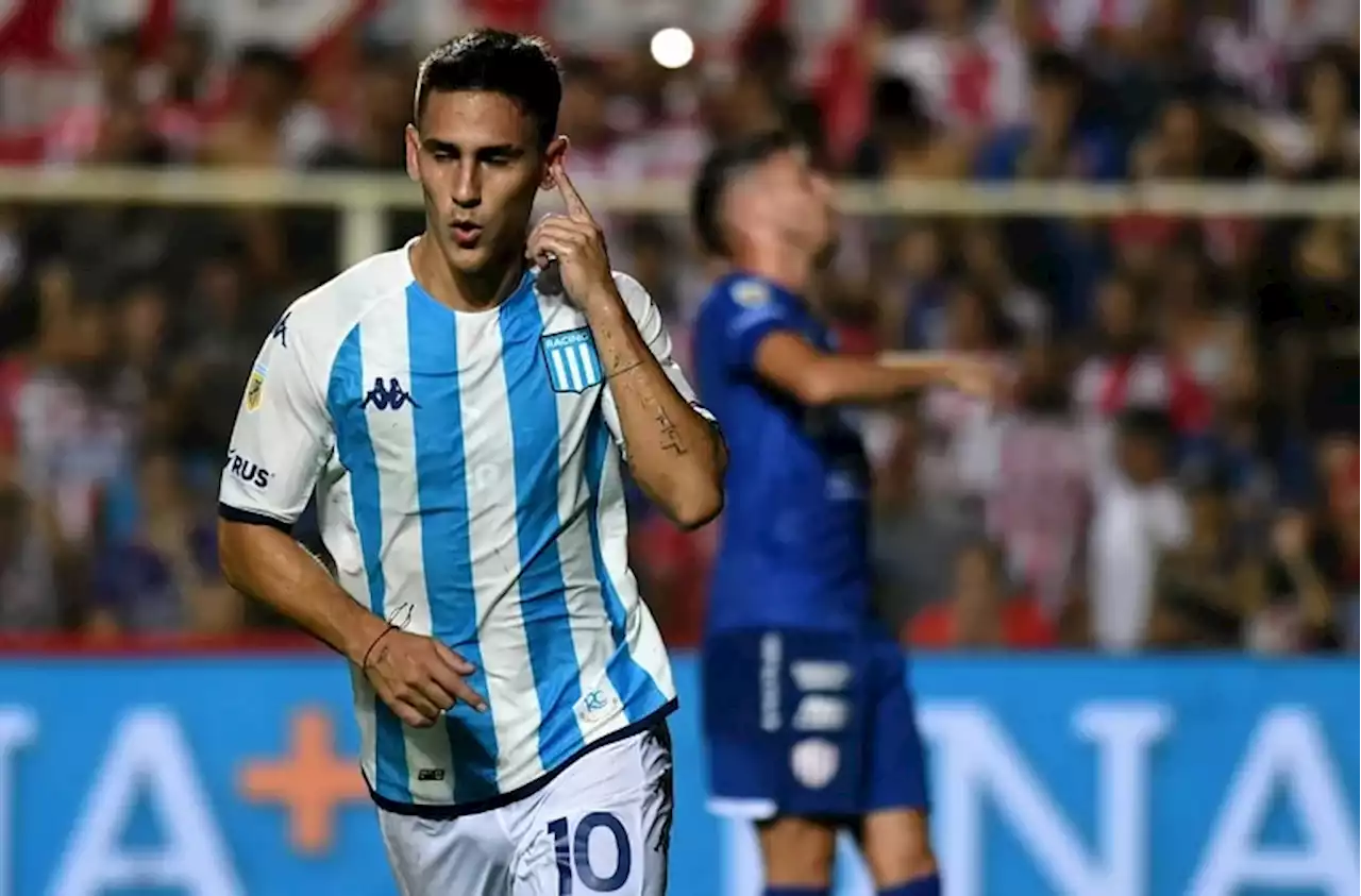 Unión - Racing, por la Liga Profesional Argentina: otra vez un gol de Matías Rojas al rescate de la Academia